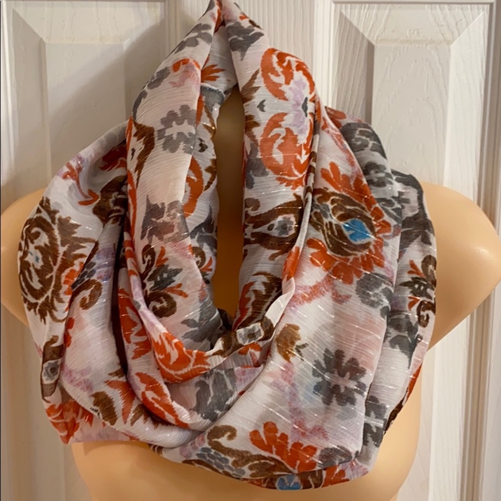 Chiffon scarf  double wrap around